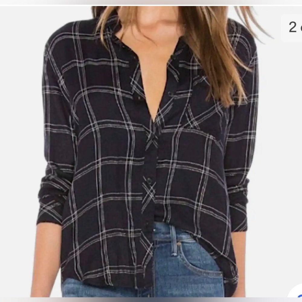 Rails hunter button down flannel